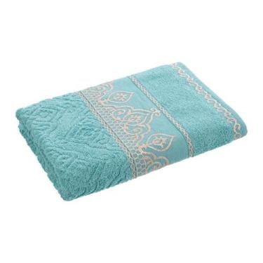 Imagem de Toalha de Rosto Barroca 50cm X 80cm Caviquioli, Hortelã