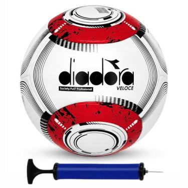 Imagem de Bola Society Diadora Fut 7 Profissional Veloce Nº 3 + Bomba de Ar, Bra
