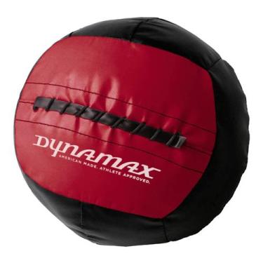 Imagem de Bola Medicinal Dynamax 3,6 kg Preto/Vermelho 14 cm