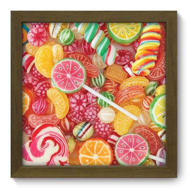 Imagem de Quadro Decorativo - Doces - 22cm x 22cm - 095