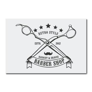 Imagem de Placa Decorativa - Barber Shop - Barbearia - 1774
