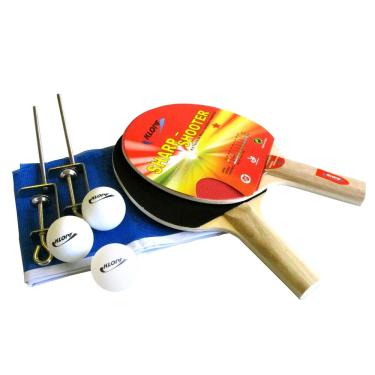 Imagem de Kit para Tênis de Mesa Klopf Completo 35030 - Azul/Vermelho/Branco