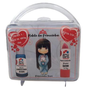 Imagem de Amusant Maleta de Maquiagem Princesinha Yumi Esmalte + Batom