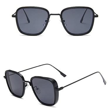 Imagem de Retro Square Sunglasses Men Luxury Ourdoor Sun Glasses Steampunk Sunglasses Red Black Sunglass Women UV400,4,China