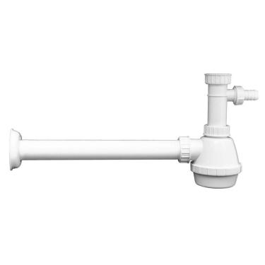 Imagem de Sifão Simples Tramontina em Polipropileno para Pias Cubas e Tanques Tramontina