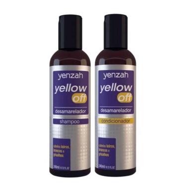 Imagem de Kit Shampoo + Cond Bonita Yellow Off Yenzah 480Ml 