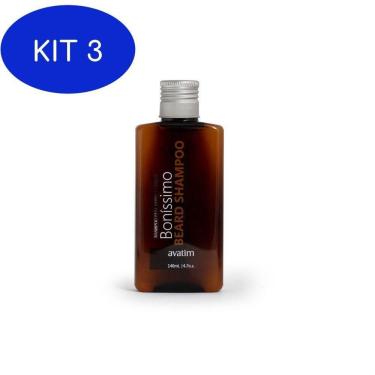 Imagem de Kit 3 Boníssimo Beard - Shampoo Para Barba 140 Ml