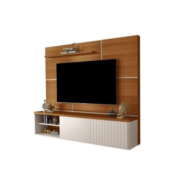 Imagem de Painel Home Rivoli Com Portas de correr TV até 75 Polegadas Luapa Móveis