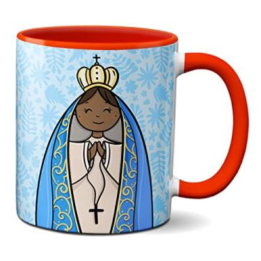 Imagem de Caneca Nossa Senhora Aparecida Mãe De Deus Padroeira Brasil (Vermelha)