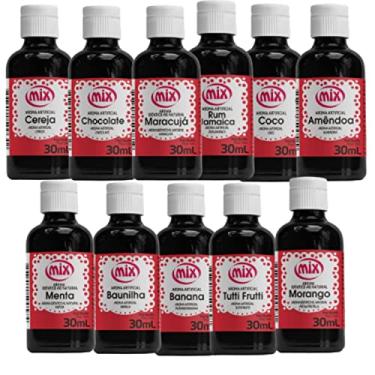 Imagem de Aroma Alimentício Kit 3 Potes Várias Opções Alta Qualidade Mix (Limão)