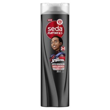 Imagem de Shampoo E Condicionador Seda Juntinhos Spider Man 2 Em 1 Crespos/ Cach