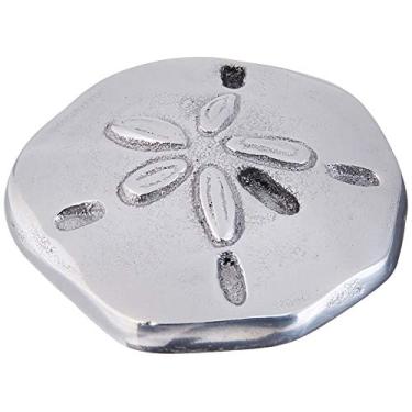Imagem de Mariposa Peso do guardanapo Sand Dollar, tamanho único, prata