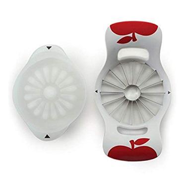 Imagem de NORPRO Cortador de frutas NOR-5133 Grip-Ez 16 fatias com BSE, branco