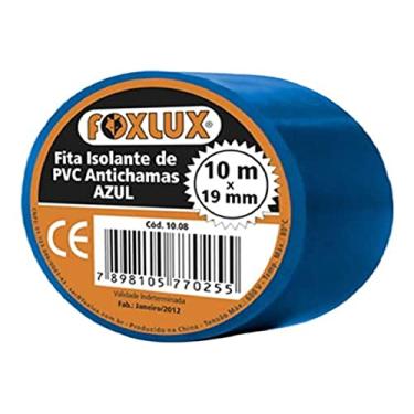 Imagem de FOXLUX Fita Isolante 10 Mts Azul Foxlux