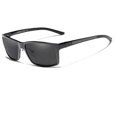 Imagem de Óculos de Sol Masculino Espelhado Polarizados Com Proteção uv400 Kingseven N-7021 (C4)