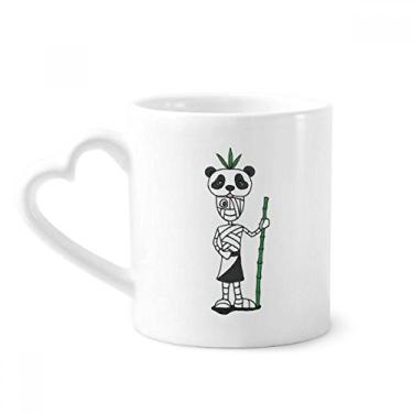 Imagem de Egypt Mummy Horus Panda Hat Mug Coffee Ceramic Drinkware Glass Heart Cup