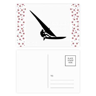 Imagem de Cartão postal de Natal com estampa de veleiro, jogador de veleiro, natal, celebração, cartão postal de bênção