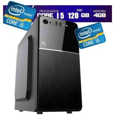 Imagem de Cpu Intel Core I5 3.2 4Gb Hd Ssd 120Gb Novo - Kls 03