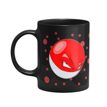 Imagem de Caneca Pokémon - Voltorb  Preta