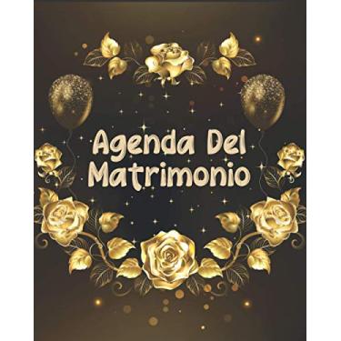 Imagem de Agenda matrimonio: Pianifica ogni singolo dettaglio del tuo matrimonio co questo semplice diario wedding planner organizer italiano. Lista cose da fare, location e altro. Regalo perfetto per sposa.