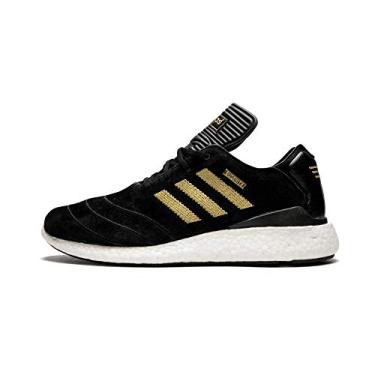 Imagem de adidas Busenitx Pure Boost masculino, 10 anos, preto/dourado, tamanho F37886, Preto/dourado, 6