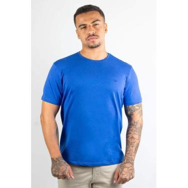 Imagem de Camiseta Docthos Slim Pima  Azul Bic