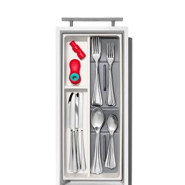 Imagem de Organizador de Talheres Gaveta 3 Compartimentos 41x14cm OXO