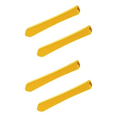 Imagem de SAUCER Meias de borracha de substituição para óculos de sol Oakley Jupiter Squared OO9135 - Amarelo + Amarelo