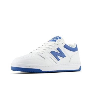 Imagem de New Balance Tênis masculino 480 V1, Ágata branca/azul, 4