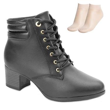 Imagem de Bota Coturno Modare e Meia Md23-70721