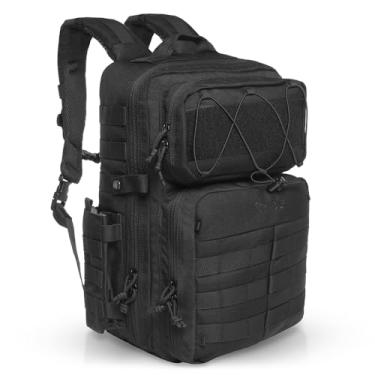 Imagem de Mochila Militar Wolf Attack M4 Preta - Cordura® 1000D