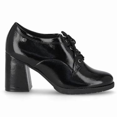 Imagem de Ankle Boot Oxford Feminina Elisete Preto Piccadilly 343002-1