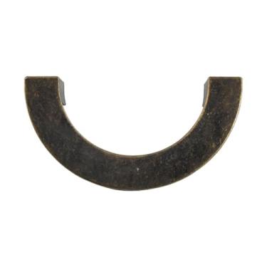 Imagem de Puxador de fiança antigo com furos de 3,74 polegadas, puxadores semicirculares de bronze vintage para móveis, armário de cozinha doméstico