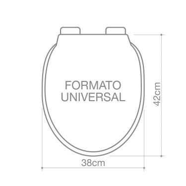 Imagem de Assento Sanitario Branco Magnetic Baby Confort Branco