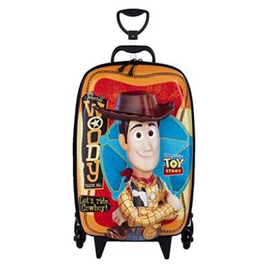 Imagem de Mochila Escolar Rodinhas Toy Story Woody Disney 3D Maxtoy