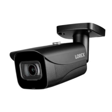Imagem de Lorex E841CAB Indoor/Outdoor 4K Ultra HD de Segurança IP Câmara bullet, 2,8 milímetros, 130 pés de visão noturna, cor Night Vision, Black (2 Pack)