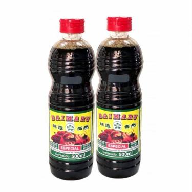 Imagem de Molho Shoyu Macrobiótico Daimaru 500ml - Kit com 2