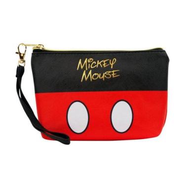 Imagem de Necessaire Assinatura Cores Mickey 14x5x21cm - Disney - Taimes
