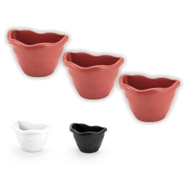 Imagem de Vaso De Parede G Kit Com 3 - Jardim Vertical Orquidea Vaso Meia Lua Ho