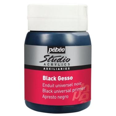 Imagem de Gesso Black Pébéo 500ml - pebeo