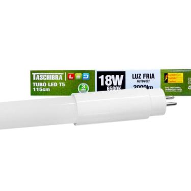 Imagem de Lâmpada LED Taschibra Tubular T5 115cm 18W Autovolt, Luz Neutra 4000K