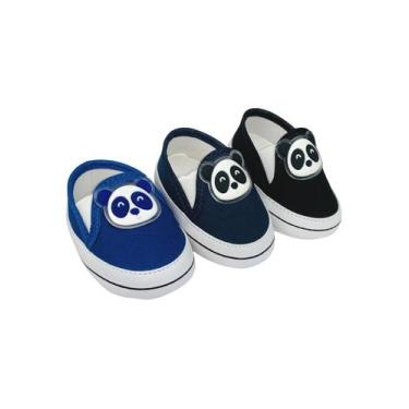 Imagem de Kit Com 3 Pares Sapatinho De Bebê Sapato De Bebê Direto Da Fabrica T51