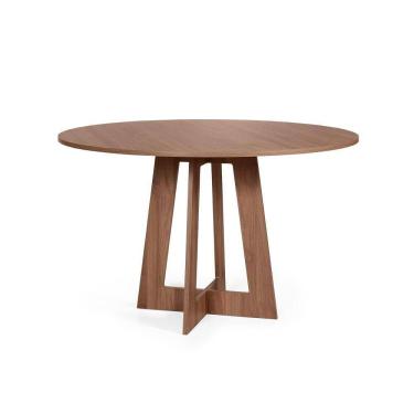 Imagem de Mesa De Jantar Redonda 6 Lugares 120cm Montreal Noronha - Straub Web