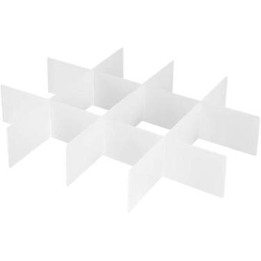 Imagem de Organizador de Gavetas Fit C/ Divisórias 12 Espaços Branco 10824/3001 