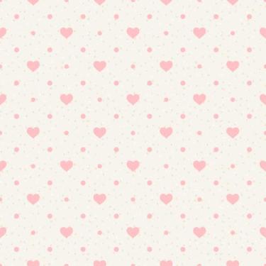 Imagem de Papel De Parede Vinílico Coração Rosa Teen Quarto 3.5m - DELIQUADROS