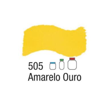 Imagem de Tinta acrilica brilhante acrilex frasco 37 ml, AMARELO-OURO