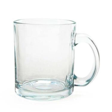 Imagem de Caneca Para Sublimação De Vidro Jateada Deko 325ml 24 Unidades + Caixi