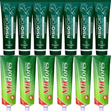 Imagem de Revenda Atacado 7 Pomada Massageadora Fisiofort 150g + 6 Creme Para Ma