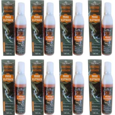 Imagem de Revenda Atacado 8 Spray Para Massageam Peixe Elétrico Arnica Castanha 