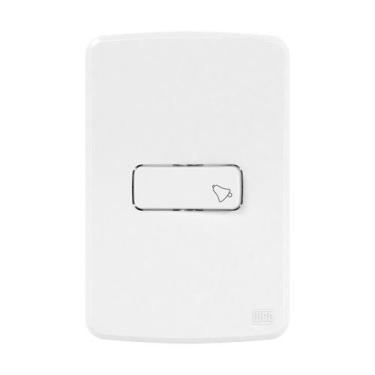 Imagem de  compose puls campainha 10a placa 4x2 branco  - weg